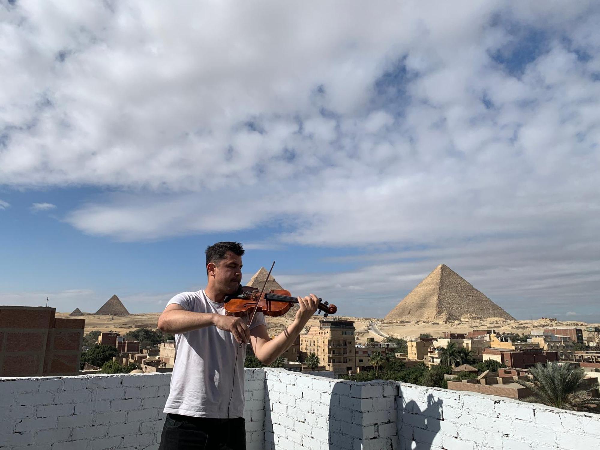 Loay Pyramids View Apartment Kaherah Luaran gambar